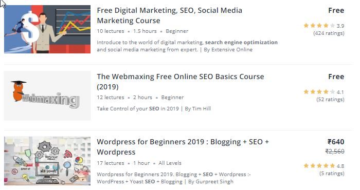Free Seo Course